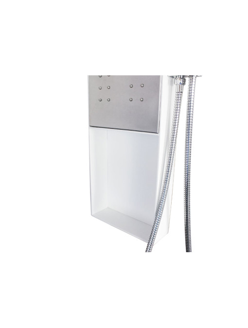 Colonne d'hydromassage S051W avec niche porte-savon