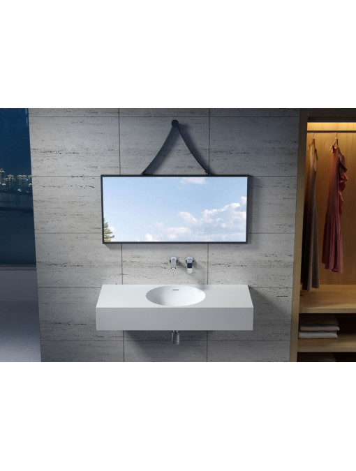 Plan vasque solid surface Réf : SDPW76