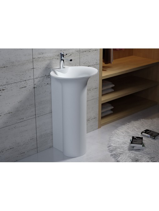 Vasque Totem évasée en solid surface Réf : SDV29