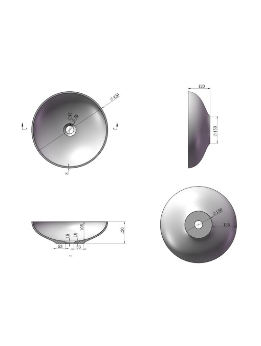 Plan et dimensions de SDVP2