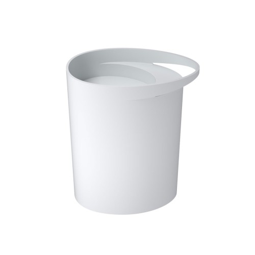 Vasque Totem sur pied en solid surface Réf : SDV25
