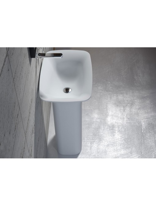 Vasque Totem rectangulaire en solid surface Réf : SDV26