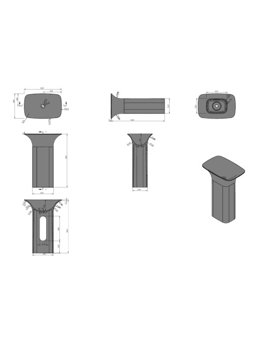 Schéma technique et dimensions de SDV26