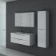 Meuble double vasque TREVISE Blanc