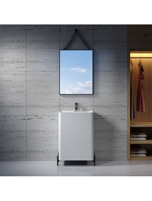 Vasque Totem rectangulaire en solid surface Réf : SDV84