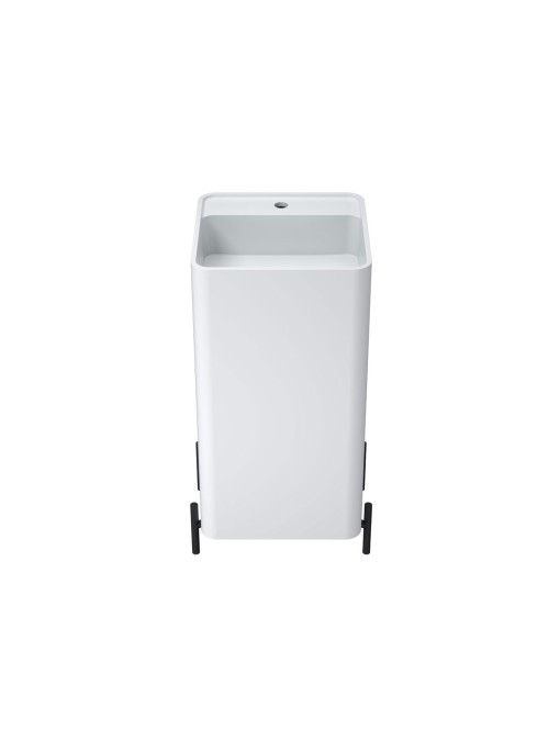 Vasque Totem carrée sur structure inox SDV87