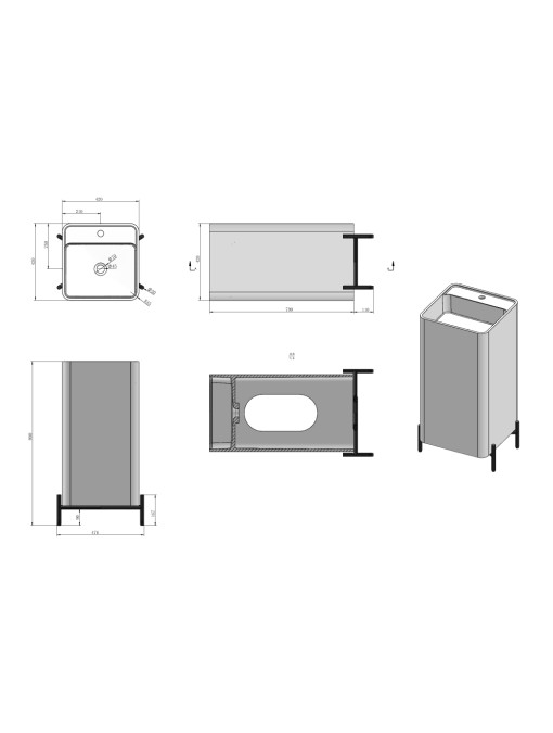 Plan et dimensions de SDV87