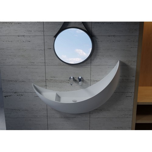 Vasque croissant de lune SDV35 en solid surface