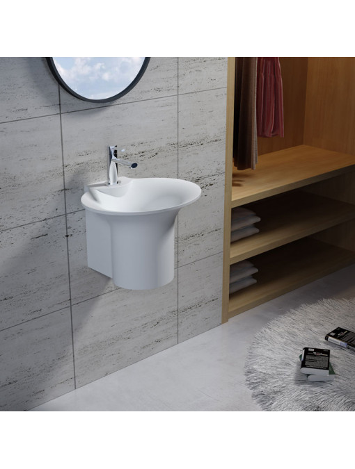 Vasque suspendue en solid surface SDN1