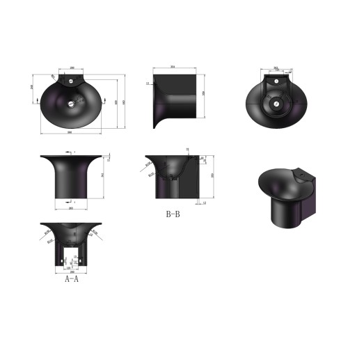 Vasque suspendue en solid surface SDN1
