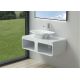 Plan de toilette et vasque en solid surface SDK52 + SDV45-N