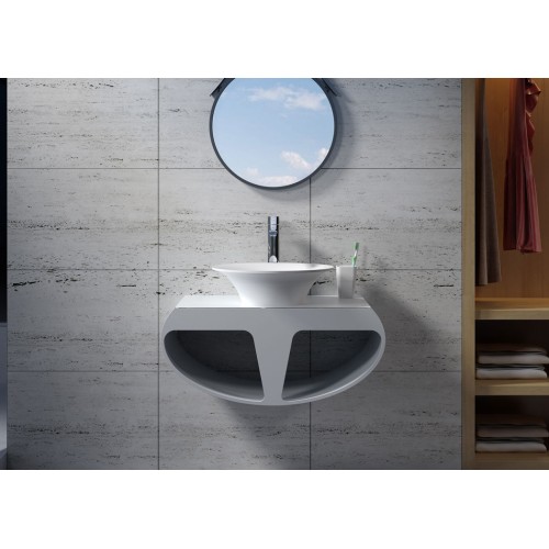 Ensemble plan de toilette et vasque à poser SDK55 + SDV32