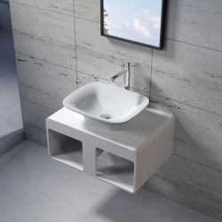 Ensemble plan de toilette et vasque à poser SDK54 + SDV33