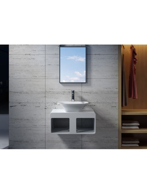 plan de toilette design SDK54 et vasque SDV33