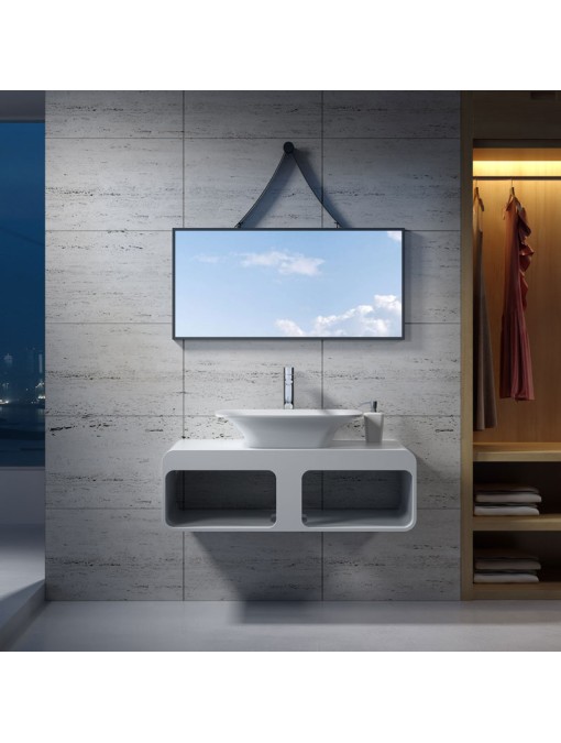 Ensemble plan de toilette et vasque à poser SDK52 + SDV36