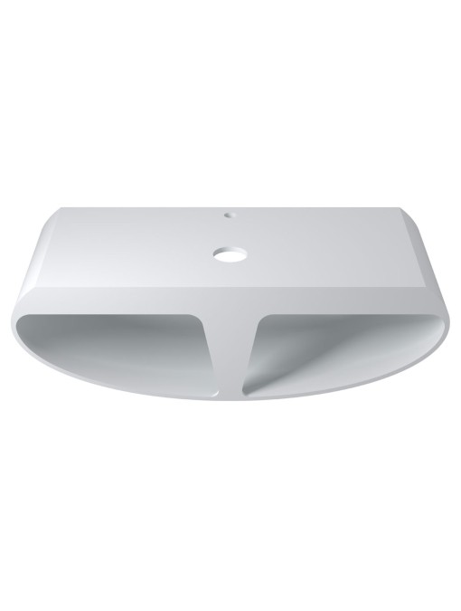 Plan de toilette en demi-lune SDK51