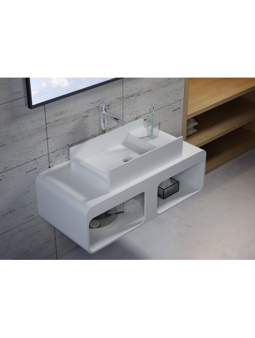 Plan de toilette SDK52 et vasque à poser SDV71