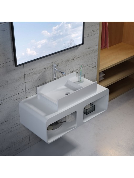 Ensemble plan de toilette et vasque à poser SDK52 + SDV71
