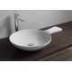 Vasque en solid surface SDV12 avec bonde push&up