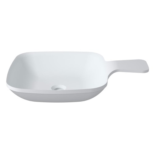 Vasque cuillère carrée en solid surface SDV13
