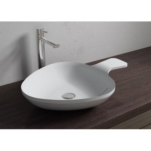 Vasque cuillère triangulaire en solid surface SDV14