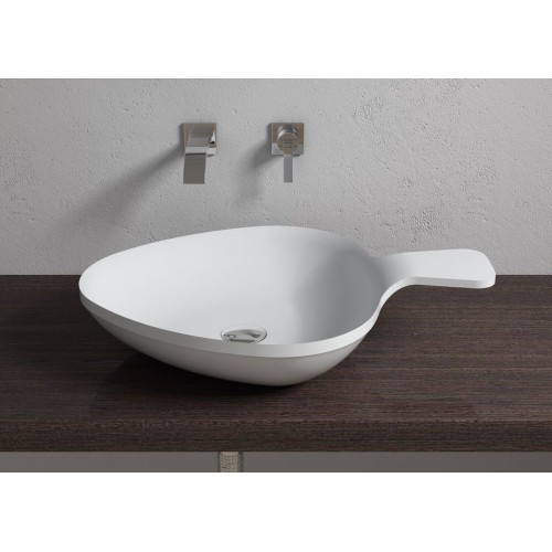 Vasque cuillère triangulaire en solid surface SDV14