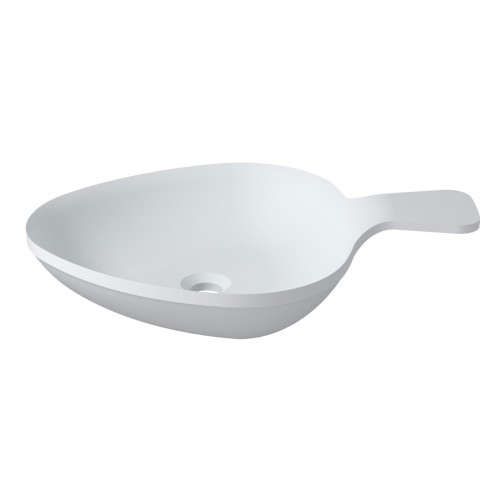 Vasque cuillère triangulaire en solid surface SDV14