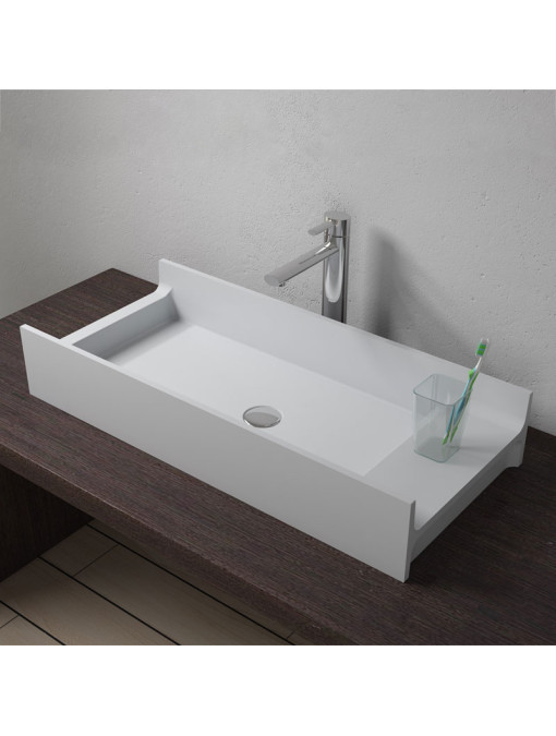 Grande vasque à poser en solid surface SDV72