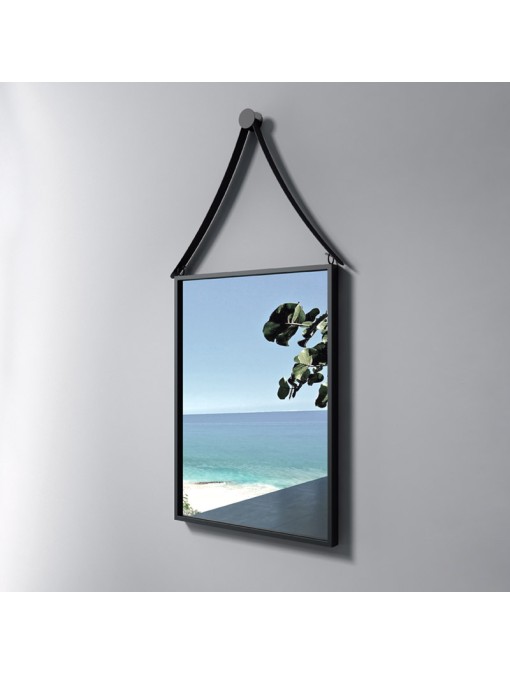 Miroir rectangulaire avec contour noir SDVM4260