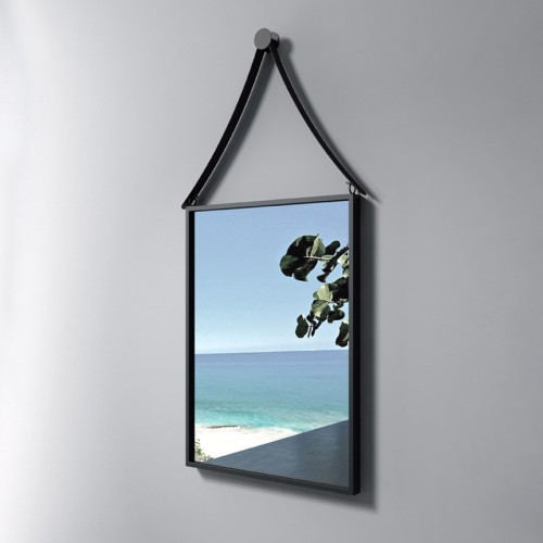 Miroir rectangulaire avec contour noir SDVM4260