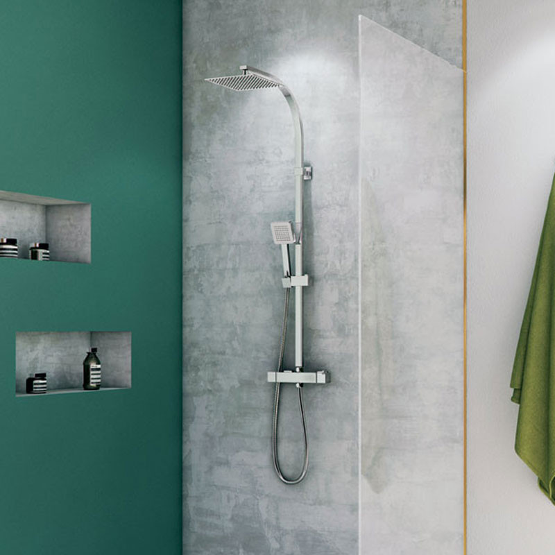 Colonne de douche tubulaire DIVINA Th