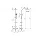 Plan et dimensions de la colonne DIVINA Th