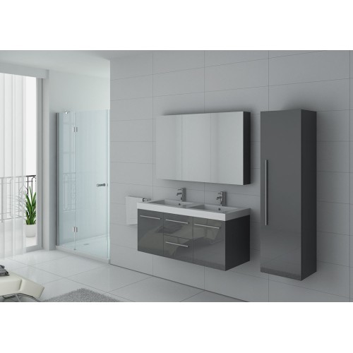 Meuble de salle de bain PALERME Gris Taupe