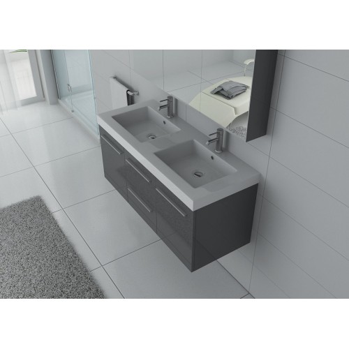Meuble de salle de bain PALERME Gris Taupe