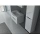 Ensemble TREVISE 800 Blanc 1 vasque