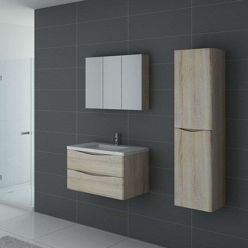Meuble simple vasque TREVISE 800 Scandinave