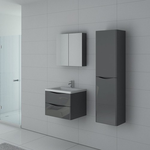 Ensemble salle de bain TREVISE 600 Gris Taupe