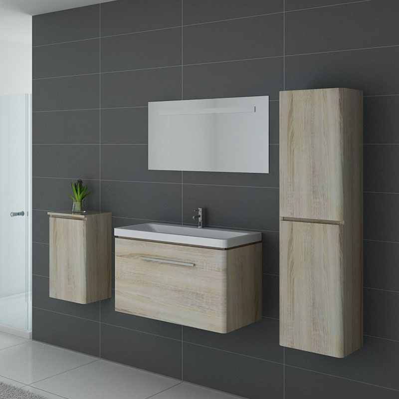 Meuble simple vasque SORRENTO Scandinave