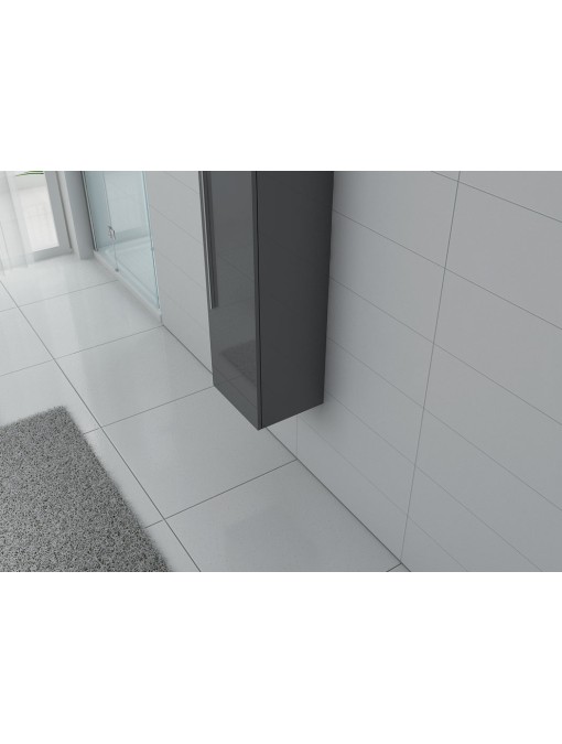 Colonne de rangement PAL150GT 1 porte grise