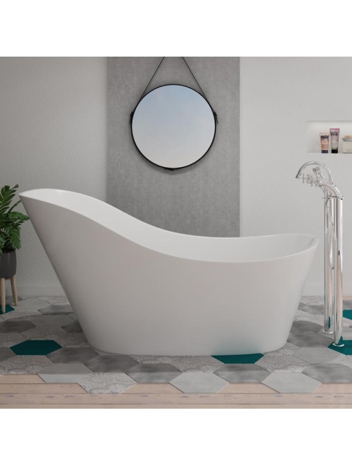 Baignoire îlot charme et élégance Avro