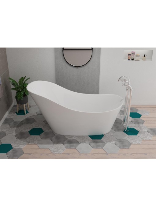 Avro est une baignoire îlot glamour