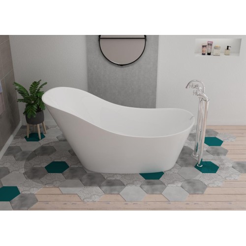 Baignoire îlot charme et élégance Avro