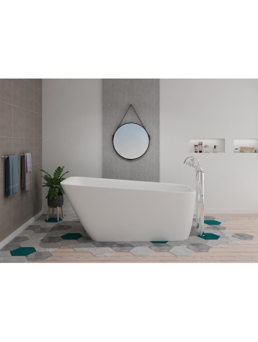 Baignoire îlot Vico à double paroi