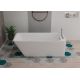 Varese est une baignoire moderne avec robinet inclus