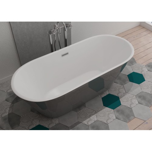 Baignoire îlot design Lugano Grey