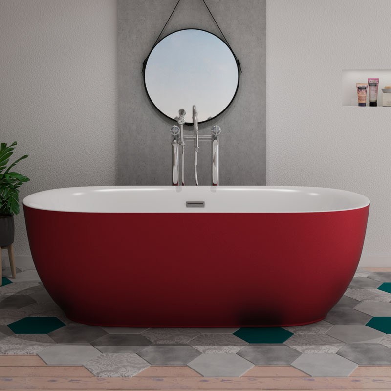 Baignoire îlot Lamone Red