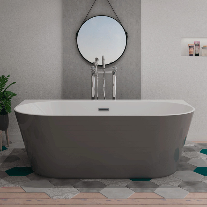 Baignoire îlot Lazzio Grey