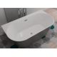 Baignoire îlot moderne Lazzio Grey