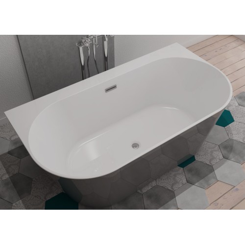 Baignoire îlot grise Lazzio Grey