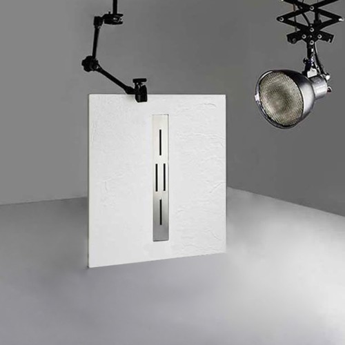 Receveur de douche en gel coat Ardesia Blanc 100x80cm